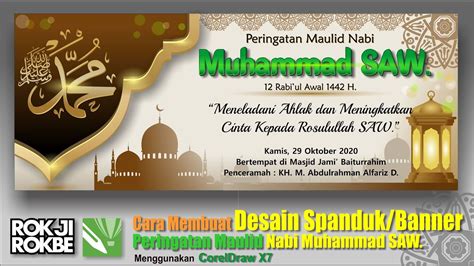 Contoh Spanduk Maulid Nabi 1442 H Gambaran