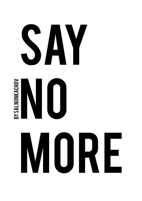 Say No More Paper View Independent Publishing
