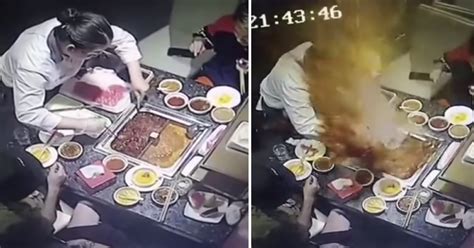 Hot Pot Soup Explodes After An Idiot Dropped A Lighter In It 9gag