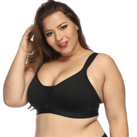 Plus Size Push Up Bras For Womens Seamless Adjusted Vest Bra Brassiere