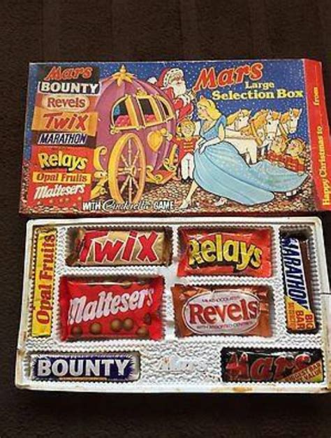 Mars British Candy Christmas Box 1970s Childhood Memories 70s