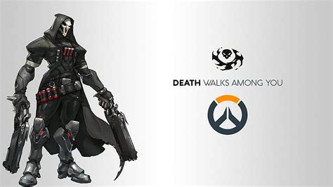 Hd Wallpaper Reaper Overwatch Video Games Blizzard Entertainment