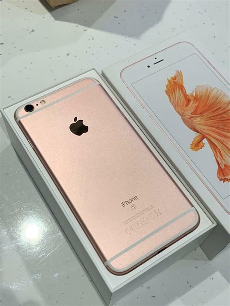 Apple Iphone 6s Plus Rose Gold 128gb Boxed Unlocked In Malone