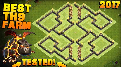Best th9 farming base link anti everything 2021. Clash of Clans | No.1 BEST TH9 FARMING BASE 2017 + PROOF ...