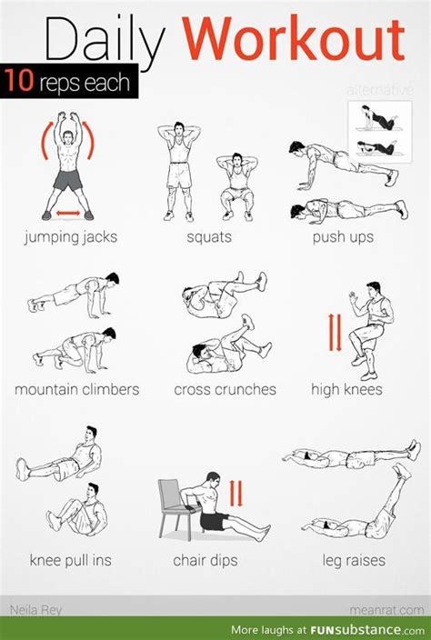 Workout Exercises At Home No Equipment