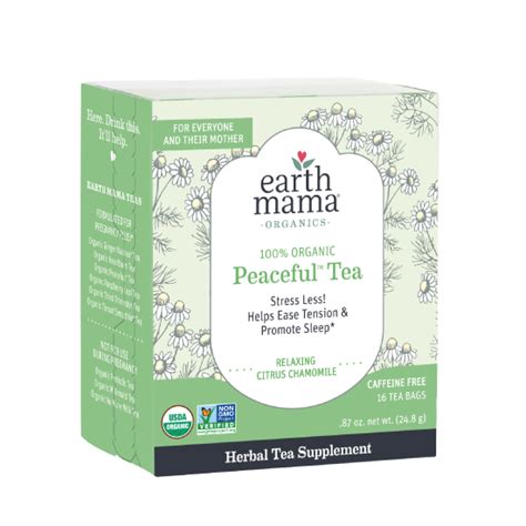 Earth Mama Organic Peaceful Tea Bitsy Boxes