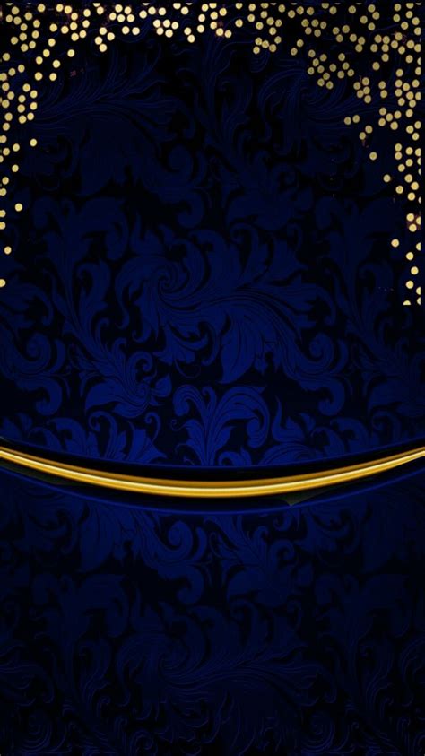 Vintage Royal Blue And Gold Background Thepontificateofnurglitch