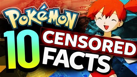 10 Censored And Banned Pokemon Facts Pokemon Feet Youtube