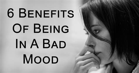 6 Benefits Of Being In A Bad Mood David Avocado Wolfe