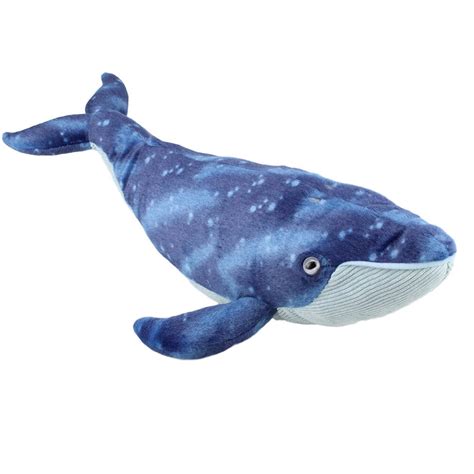 Whale Blue Soft Plush Toy 1846cm Stuffed Animal New Wild Republic