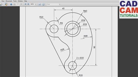 Simple Autocad Exercises For Beginners Eyejza