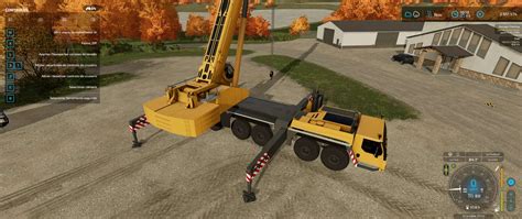 LIEBHERR LTM V FS Farming Simulator Mod FS Mod