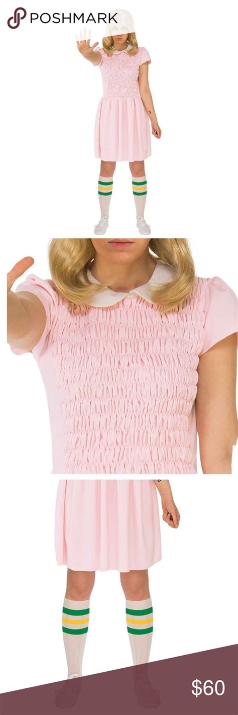 Stranger Things Eleven Pink Dress Costume The Shoot