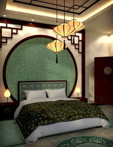 Modern Chinese Bedroom Love The Idea Of The Dark Crown Molding And The