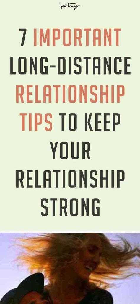 Here are expert tips and advice to help couples stay strong, whether they're hours or countries apart. 7 Extra-Important Tips For Surviving A Long-Distance ...