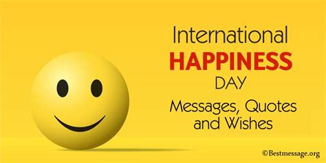 International Day Of Happiness Quotes Wishes Messages Read A Biography