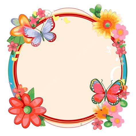 Butterflies Frames Clipart Png Vector Psd And Clipart With