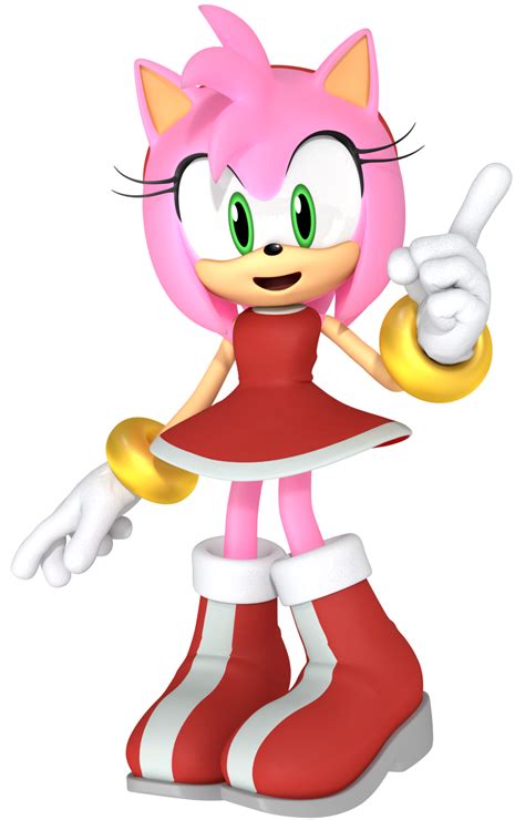 Now she wants to be a normal animal like him. Amy on Sonic3DArt - DeviantArt