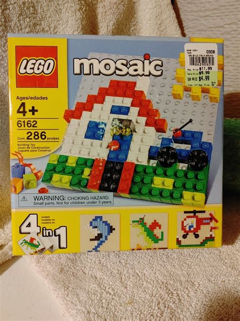 Lego Creator Building Fun With Lego Mosaic Kit 6162 Nib Fs 673419091442