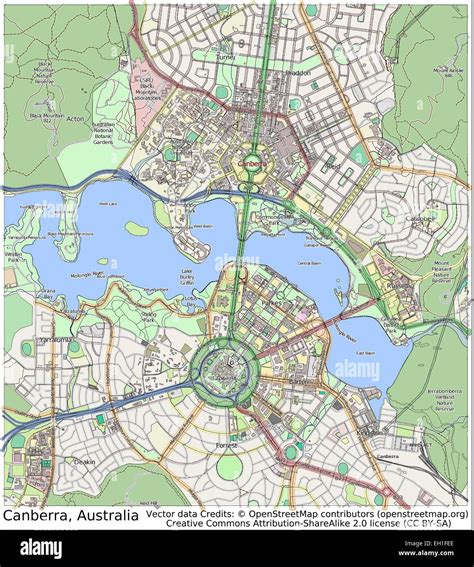 Large Canberra Maps For Free Download And Print High