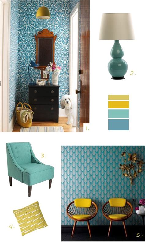 20 Teal And Mustard Living Room Pimphomee