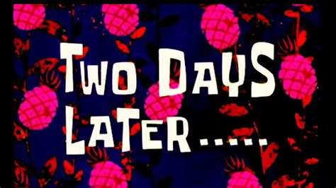 2 Days Later Spongebob Sound Effect 43 Youtube