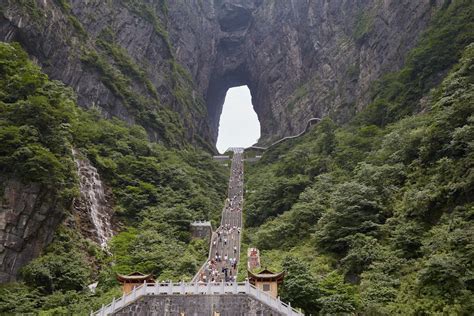 Tianmen Mountain Heavens Gate In Hunan Sailingstone Travel
