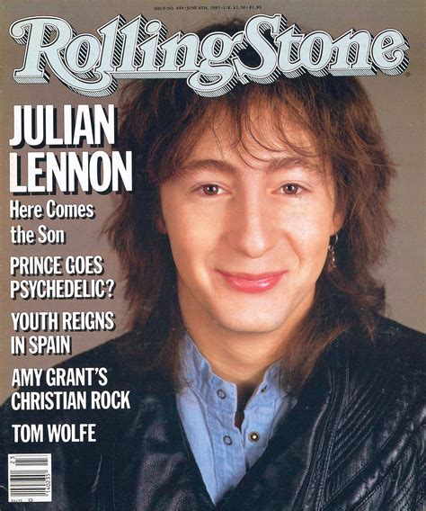 Julian Lennon Here Comes The Son Rolling Stone 060685
