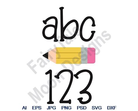 Abc 123 Clipart