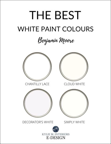 The 8 Best Benjamin Moore White Paint Colours Kylie M Interiors Blanc