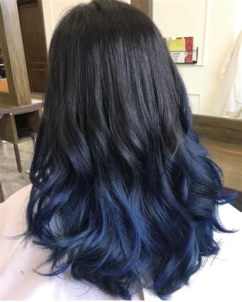 30 Stylish Ideas For Blue Black Hair Extremely