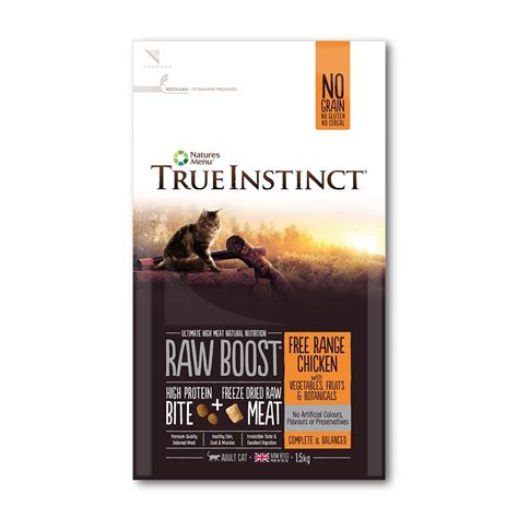 True instinct complete dinners freeze dried dog food. True Instinct High Meat Chicken Adult Cat 1.5kg - True ...