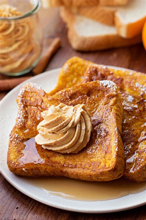Pumpkin French Toast Just 5 Minutes To Prep Life Made Simple