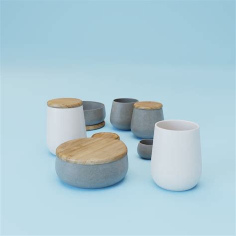Birdy pottery - BlenderBoom | Pottery, Ceramic bowls, Table shelves