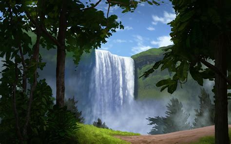 Waterfall Hd Wallpaper Background Image 1920x1200 Id310053