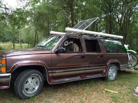 But an suv camper conversion kit takes this convenience to a whole new level. chevy suburban 4 x 4 Camper with solar panels - Classic ...