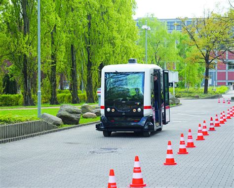 Rollen Fahrerlose Elektrobusse Durch Hamburg Nahverkehrs Praxis