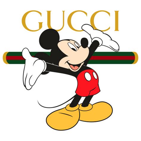 Mickey Mouse Gucci Logo Svg