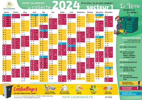 Calendrier de collecte 2024 Site officiel de la Communauté de