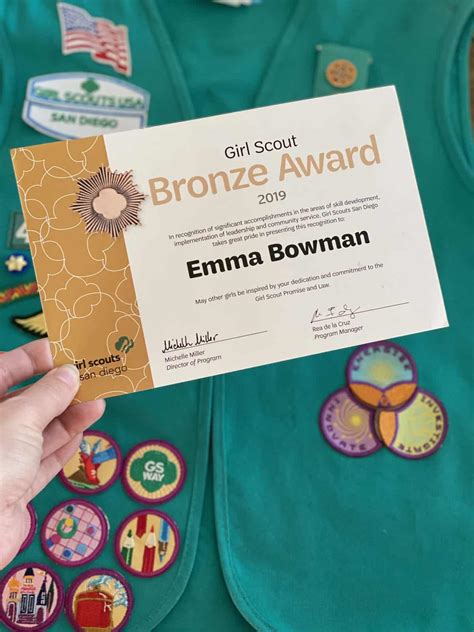 Girl Scout Bronze Award Project Bigcrazylife