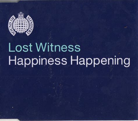Lost Witness Happiness Happening 1999 Cd Discogs