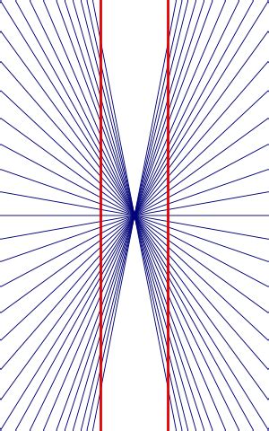 From Wikiwand: Hering illüzyonu | Optical illusions, Amazing optical illusions, Optical ...