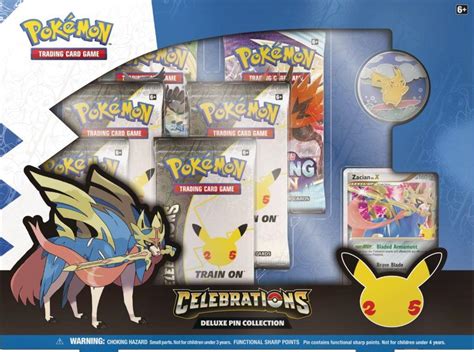 Pokémon Tcg 25th Anniversary Celebrations Deluxe Pin Collection