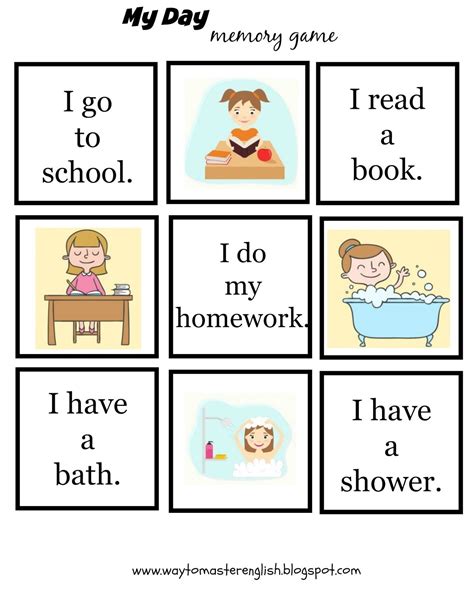 Daily Routine In Inglese Scuola Primaria - my daily routine | Grammatica inglese, Compiti prima elementare, Inglese
