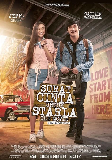 Surat Cinta Untuk Starla The Movie (2017) | Surat cinta, Film, Poster