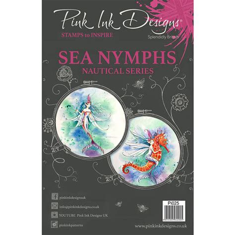 Pink Ink Designs Sea Nymph A5 Stamps