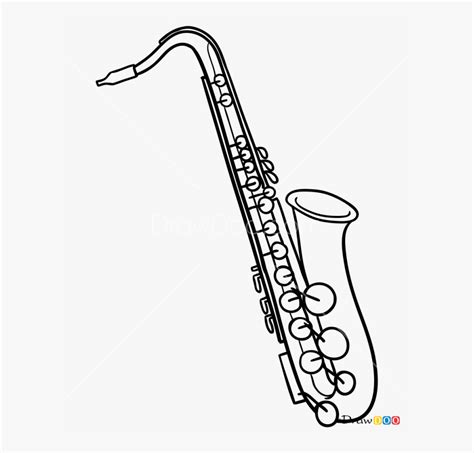 saxophone drawing skill