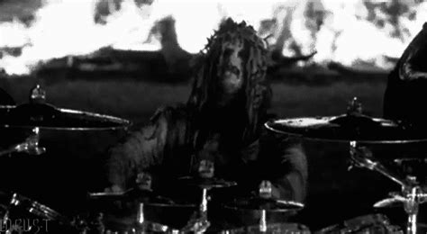 Tap and hold to download & share. joey jordison gifs | WiffleGif