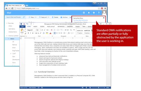 Improve Email And Calendar Notifications In Outlook Web
