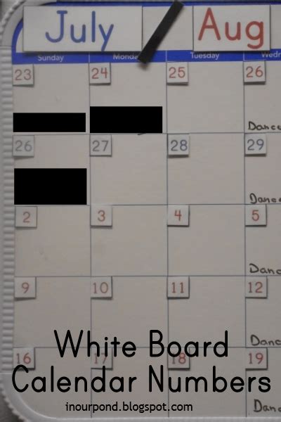 Organization Calendars